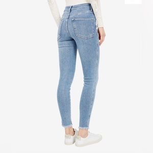 Free People We the Free Raw Hem High Rise Jegging Sz 28